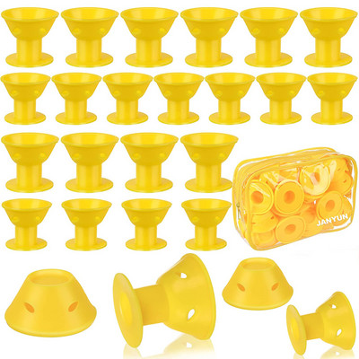 Mekani silikonski uvijači za kosu od 40 komada Čarobni uvijači za kosu s vrećicama Bez zagrijavanja Ne ozljeđuju Kosilice za kovrče Styling Djevojke Dame