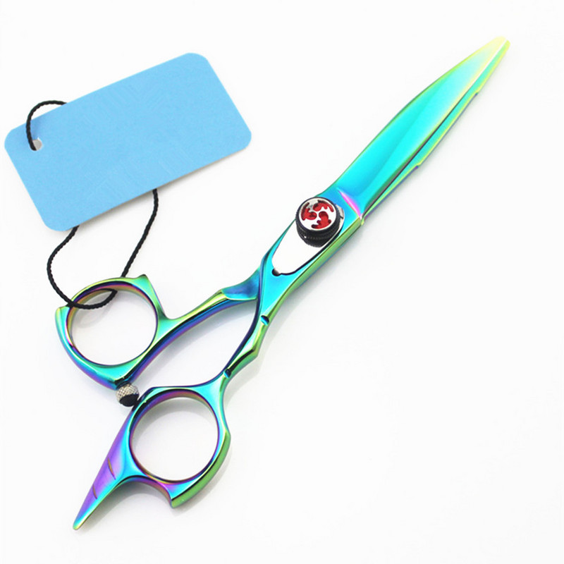 Előkelő professzionális 5,5 hüvelykes Japan 440c hajolló szalon smink Vékonyodás makas olló vágó fodrász fodrász olló