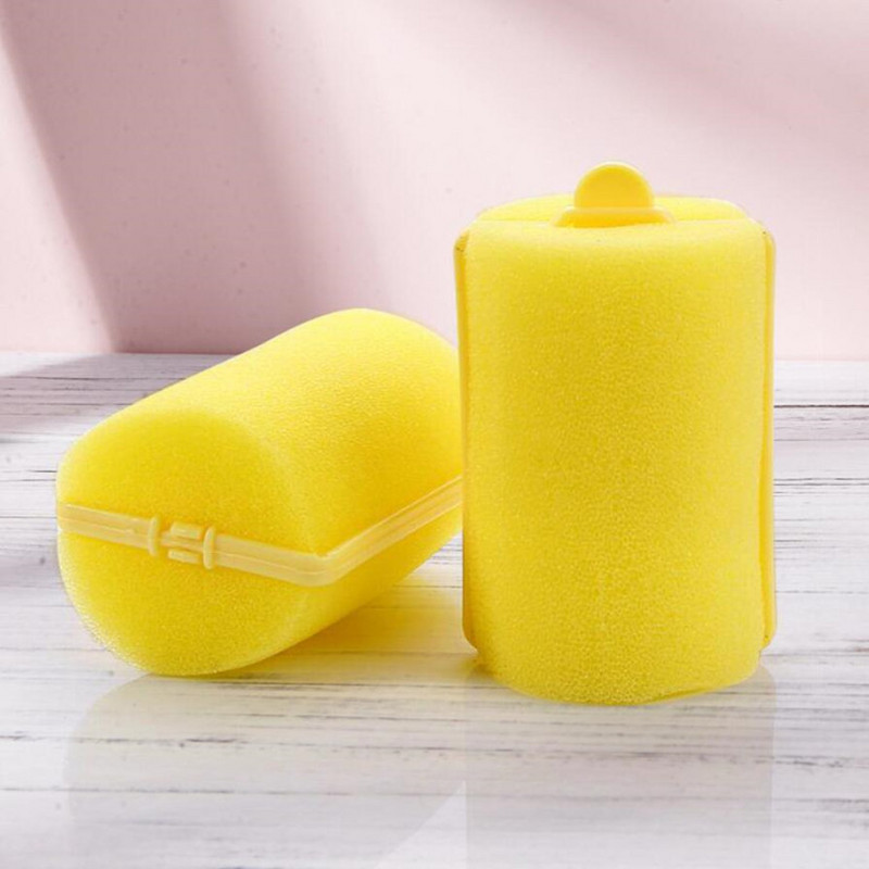 6 izmēra friziera mājas lietošanai DIY Magic Liels sūklis matu ruļļi Matu rullīši Ruļļi Veidošanas rullīšu ruļļu ruļļi skaistumkopšanas rīks