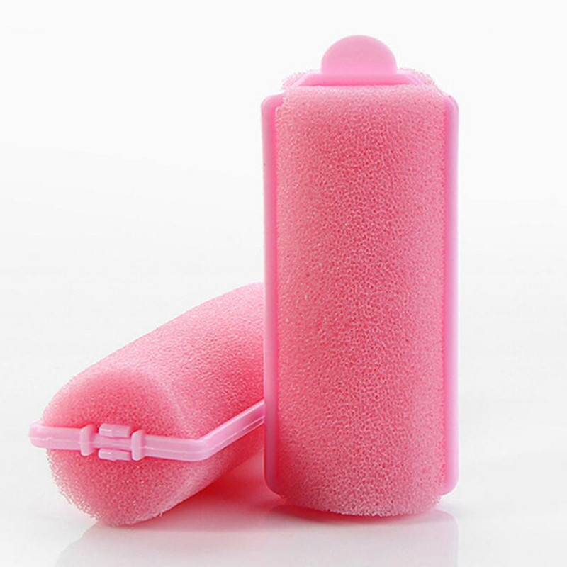 6 izmēra friziera mājas lietošanai DIY Magic Liels sūklis matu ruļļi Matu rullīši Ruļļi Veidošanas rullīšu ruļļu ruļļi skaistumkopšanas rīks