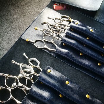TITAN ножици за коса кожена чанта за бръснарски инструменти фризьорски салон ножица гребен калъф фризьорски консумативи инструменти за оформяне аксесоари