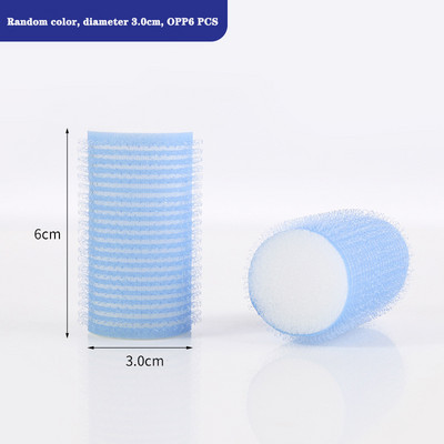 6Gb daudzizmēru krāsaini pašlīmējošie matu satvērēju rullīši Pro salons frizieru ruļļi DIY matu dizaina meitenes skaistuma veidošanas rīks