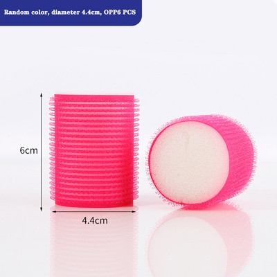 6Gb daudzizmēru krāsaini pašlīmējošie matu satvērēju rullīši Pro salons frizieru ruļļi DIY matu dizaina meitenes skaistuma veidošanas rīks