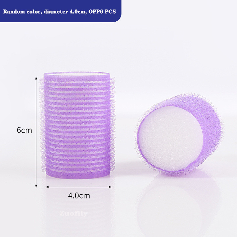 6Gb daudzizmēru krāsaini pašlīmējošie matu satvērēju rullīši Pro salons frizieru ruļļi DIY matu dizaina meitenes skaistuma veidošanas rīks