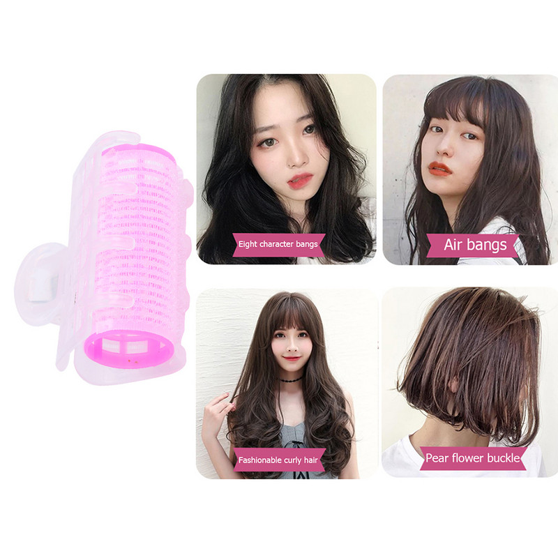 3 kom/set Profesionalni prijenosni Air Bangs Roller DIY Fringe Curler Stezaljke Valjak za oblikovanje Roll Curler Alat za uljepšavanje
