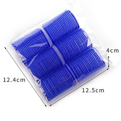 6gab 7 izmēra frizieru mājas lietošanai matu ruļļi DIY Magic lieli pašlīmējošie matu ruļļi Veidošanas rullīšu ruļļu ruļļi skaistumkopšanas rīks