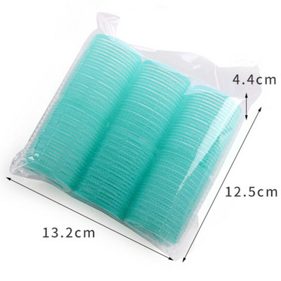 6gab 7 izmēra frizieru mājas lietošanai matu ruļļi DIY Magic lieli pašlīmējošie matu ruļļi Veidošanas rullīšu ruļļu ruļļi skaistumkopšanas rīks