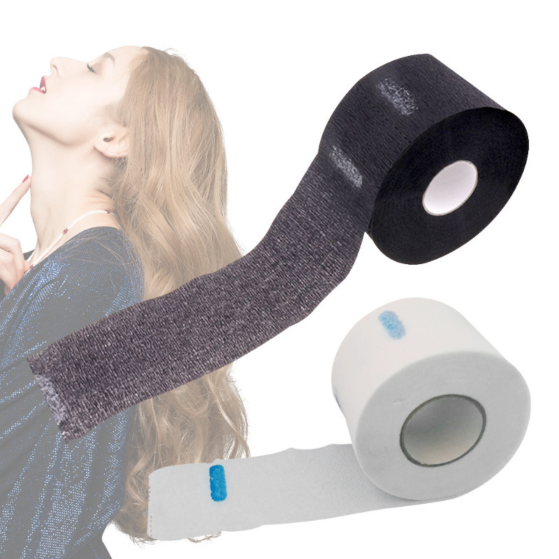 Acoperire pentru gât pentru frizer Accesorii pentru coafură pentru salon de coafură Guler Unelte pentru hârtie Benzi pentru frizer Rule de unică folosință durabile