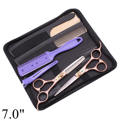 Hajolló Professzionális Purple Dragon 5,5" 6" 7" JP 440C Fodrász olló Vágóolló Vékony olló Hajvágás Z9105