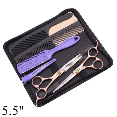 Hajolló Professzionális Purple Dragon 5,5" 6" 7" JP 440C Fodrász olló Vágóolló Vékony olló Hajvágás Z9105