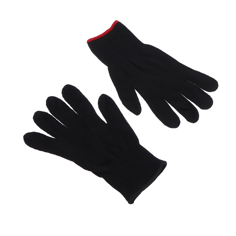 1paar Juuksesirgendaja Termiline Stiilimiskindad Perm Curling Juuksuri Kuumakindel sõrmkinnas Juuksehooldus Stiilitööriistad