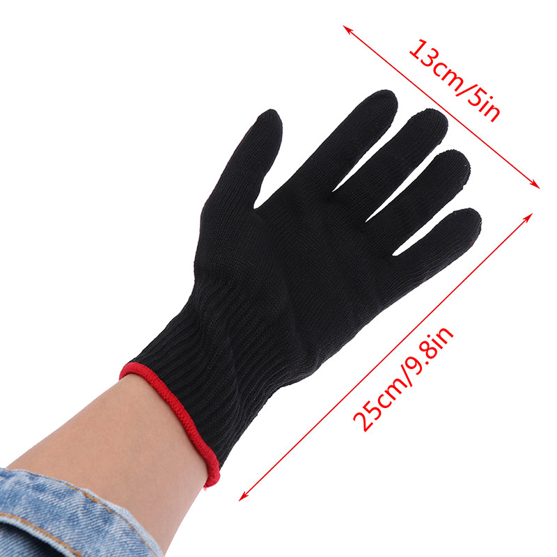 1paar Juuksesirgendaja Termiline Stiilimiskindad Perm Curling Juuksuri Kuumakindel sõrmkinnas Juuksehooldus Stiilitööriistad