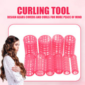 12 db/készlet 20mm 26mm 32mm 36mm 40mm hajcsavaró görgő nagy markolat kapcsok hajcsavarók fodrászat barkács hajformázás szépségápolási eszközök