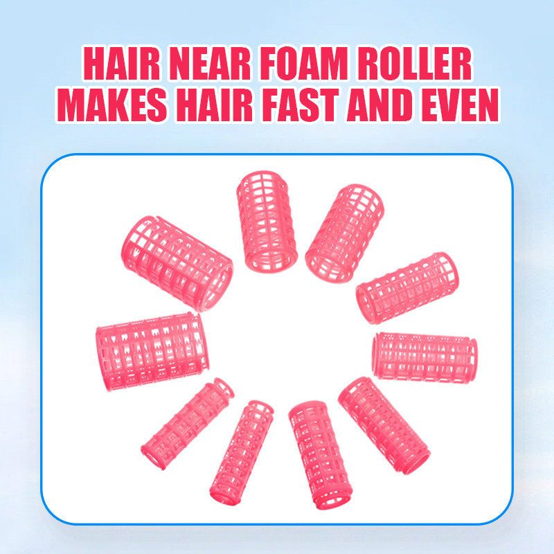 12 db/készlet 20mm 26mm 32mm 36mm 40mm hajcsavaró görgő nagy markolat kapcsok hajcsavarók fodrászat barkács hajformázás szépségápolási eszközök