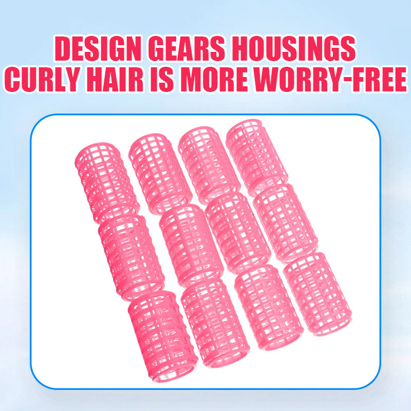 12 db/készlet 20mm 26mm 32mm 36mm 40mm hajcsavaró görgő nagy markolat kapcsok hajcsavarók fodrászat barkács hajformázás szépségápolási eszközök