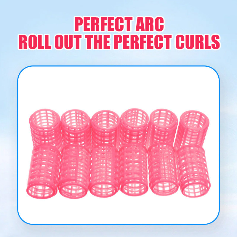 12 db/készlet 20mm 26mm 32mm 36mm 40mm hajcsavaró görgő nagy markolat kapcsok hajcsavarók fodrászat barkács hajformázás szépségápolási eszközök