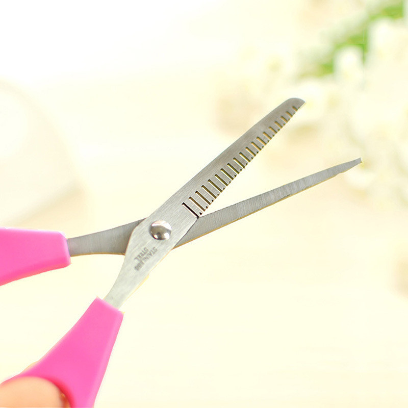 2db/tétel DIY új női hajvágó hajvágó rojtos vágóeszközök Vágóolló vonalzóval frufru metszőkészlet fodrászat fodrász eszközök