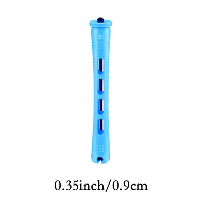 12 τμχ Ράβδοι περμανάντ μαλλιών Κοντές ράβδοι κρύου κυμάτων Πλαστικές ράβδοι περμανάντ Ρολά μπούκλας για μπούκλες μπούκλες χωρίς θερμότητα Εργαλείο styling για μπούκλες μαλλιών