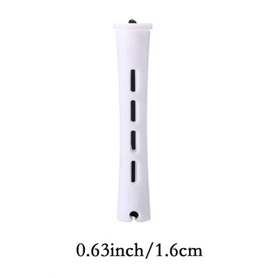 12 τμχ Ράβδοι περμανάντ μαλλιών Κοντές ράβδοι κρύου κυμάτων Πλαστικές ράβδοι περμανάντ Ρολά μπούκλας για μπούκλες μπούκλες χωρίς θερμότητα Εργαλείο styling για μπούκλες μαλλιών