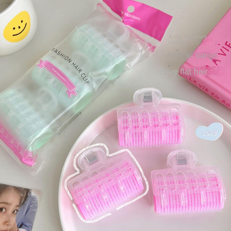 3Pcs/Lot Uvijači za kosu Bang Roll Uvijači Uvijači za kosu Plastični samoljepljivi uvijači za kosu Frizerski alat Djevojka Beauty Styling Alat