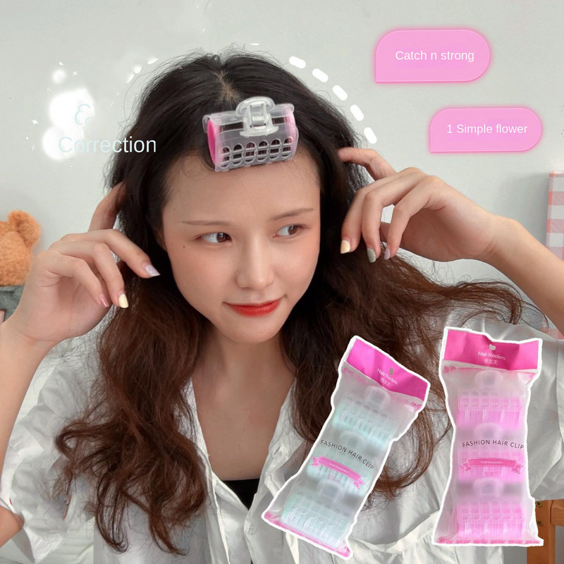 3Pcs/Lot Uvijači za kosu Bang Roll Uvijači Uvijači za kosu Plastični samoljepljivi uvijači za kosu Frizerski alat Djevojka Beauty Styling Alat