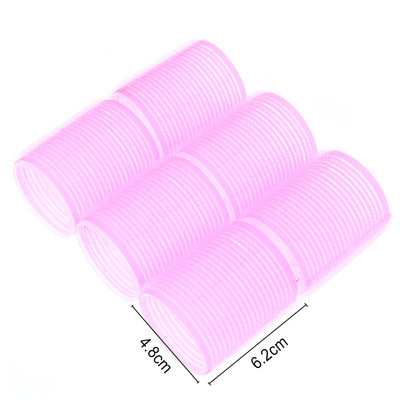 6 kom/set, veliki uvijači za kosu u različitim veličinama, nasumične boje, samoprihvatljivi, profesionalni salon, frizerski uvijači, alati za frizerski salon