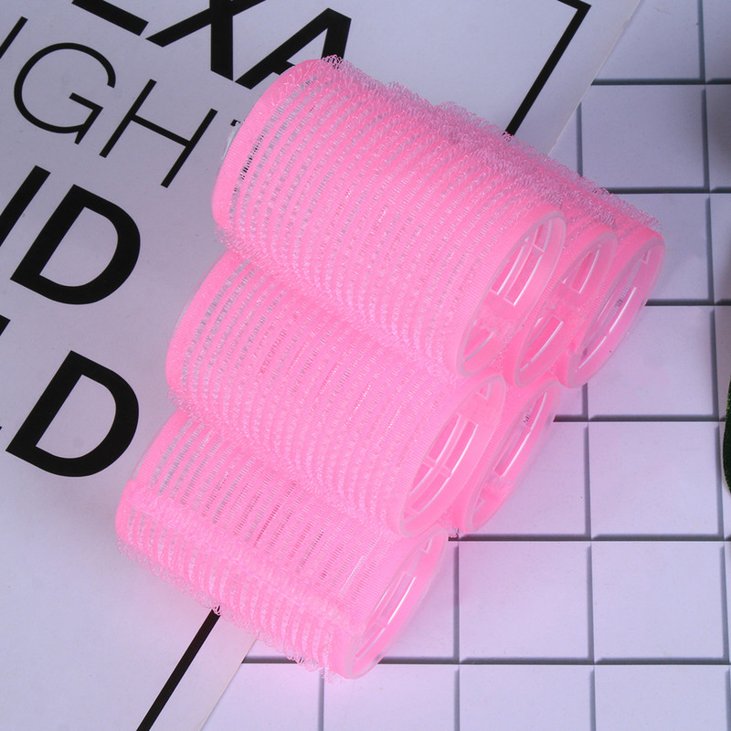 6 kom/set, veliki uvijači za kosu u različitim veličinama, nasumične boje, samoprihvatljivi, profesionalni salon, frizerski uvijači, alati za frizerski salon