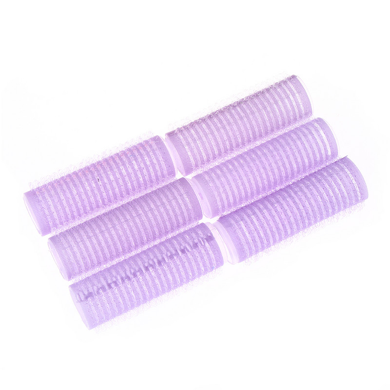 6 kom/set, veliki uvijači za kosu u različitim veličinama, nasumične boje, samoprihvatljivi, profesionalni salon, frizerski uvijači, alati za frizerski salon