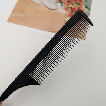 Професионални гребени Гребени за подстригване със заострена опашка Грижа за косата с шипове от неръждаема стомана Дамски салон Бръснарница Аксесоари за оформяне