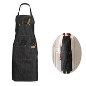 Moteris Vyras Reguliuojamas salonas Plaukų kirpimas Kirpykla Kirpėja Džinsinis Plaukų kirpimas Prijuostė Audinys kepimui Restoranas Virtuvė Maisto gaminimas