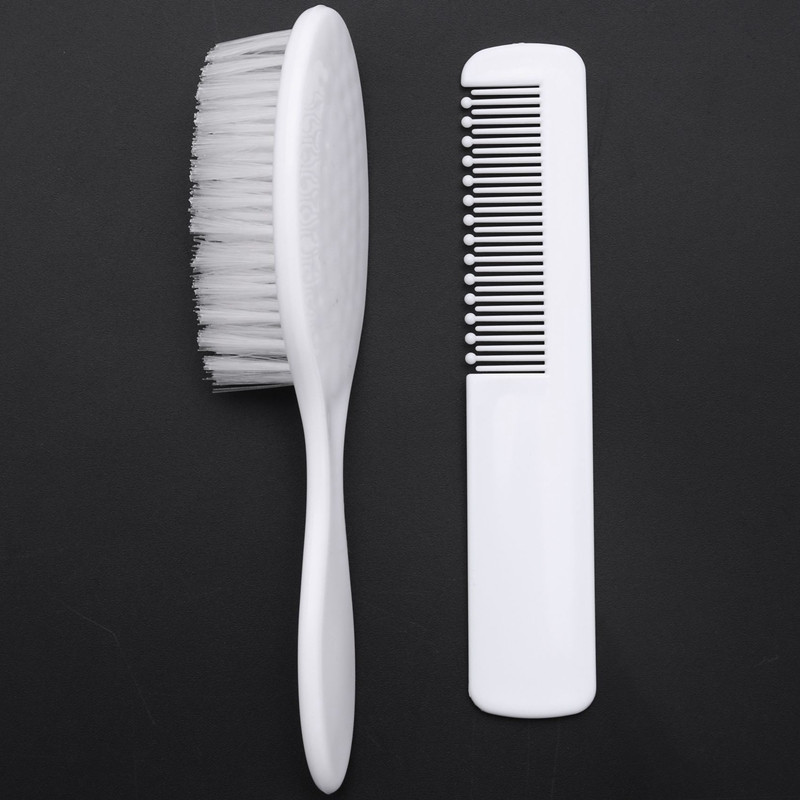 AD-Pokrivala za glavu Bebe Djevojčice Dječaci Bijela četka za kosu Četka za kosu novorođenčadi Plastični češalj za dojenčad Masažer za glavu