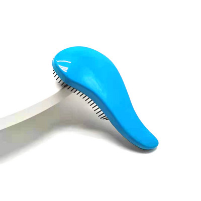 1db Hot Magic Handle fésű antisztatikus masszázs hajkefe Tangle Detangle zuhany masszázs hajkefe fésű szalon hajformázó eszköz