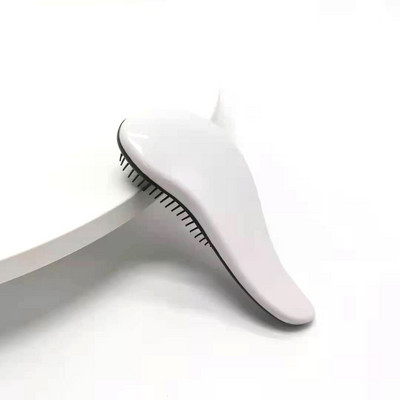 1db Hot Magic Handle fésű antisztatikus masszázs hajkefe Tangle Detangle zuhany masszázs hajkefe fésű szalon hajformázó eszköz