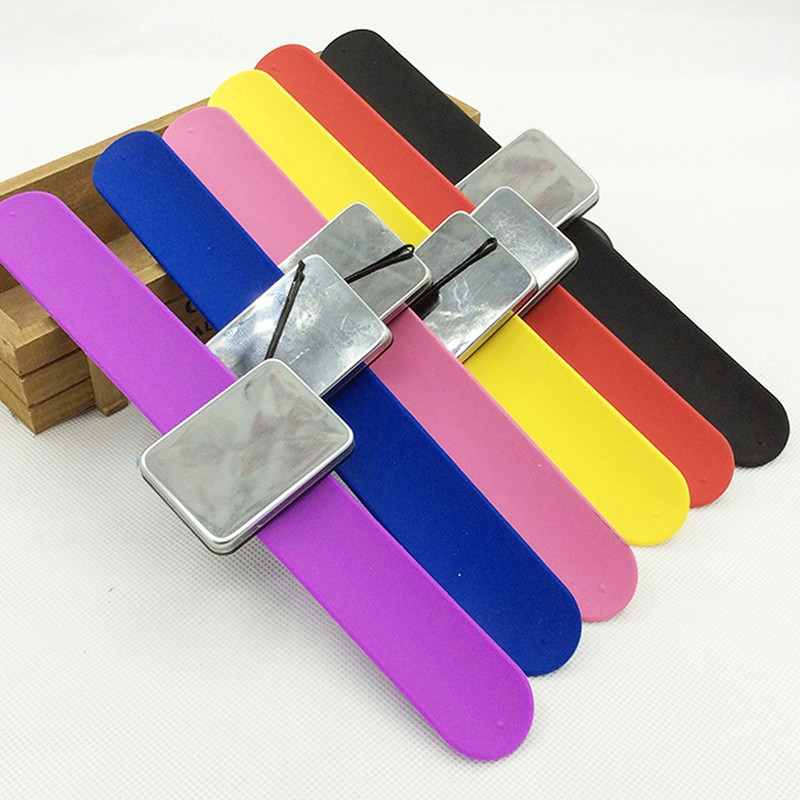 Alati za oblikovanje Kozmetički salon Magnetna narukvica Ukosnica Kartica Magnet Pat Ring Shape sat sa kopčom za kosu Ukosnica Dodaci za kosu