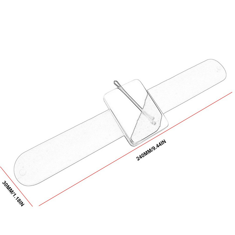 Alati za oblikovanje Kozmetički salon Magnetna narukvica Ukosnica Kartica Magnet Pat Ring Shape sat sa kopčom za kosu Ukosnica Dodaci za kosu