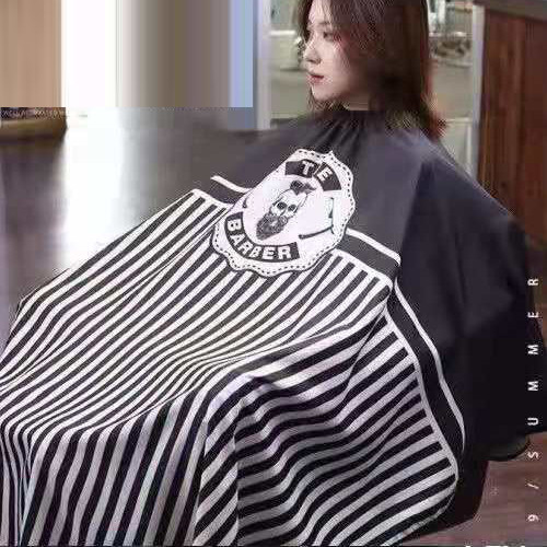 Salonas kirpimas plaukų kirpimas vandeniui atsparus audinys kirpimas salonas kirpėjas kirpimas pelerina Kirpykla prijuostė skutimosi pelerina