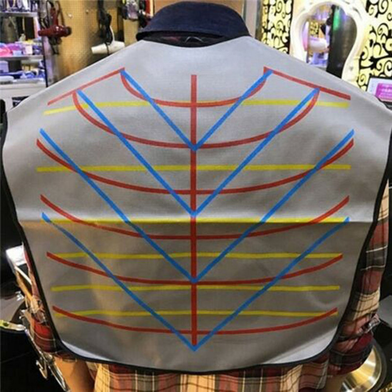 Plaukų dažymas Seilinukas Profesionalus salonas Kirpykla kirpimas Apykaklė vandeniui atspari PVC plaukų dažų kepuraitė