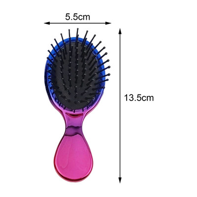 Plaukų šepetys su ventiliacija formavimo didelių plokščių šukos Antistatinis plaukų šepetys Kirpėjo įrankiai Masažo šepečiai plaukams Moterims Vyrams Vaikų Plaukų šukos