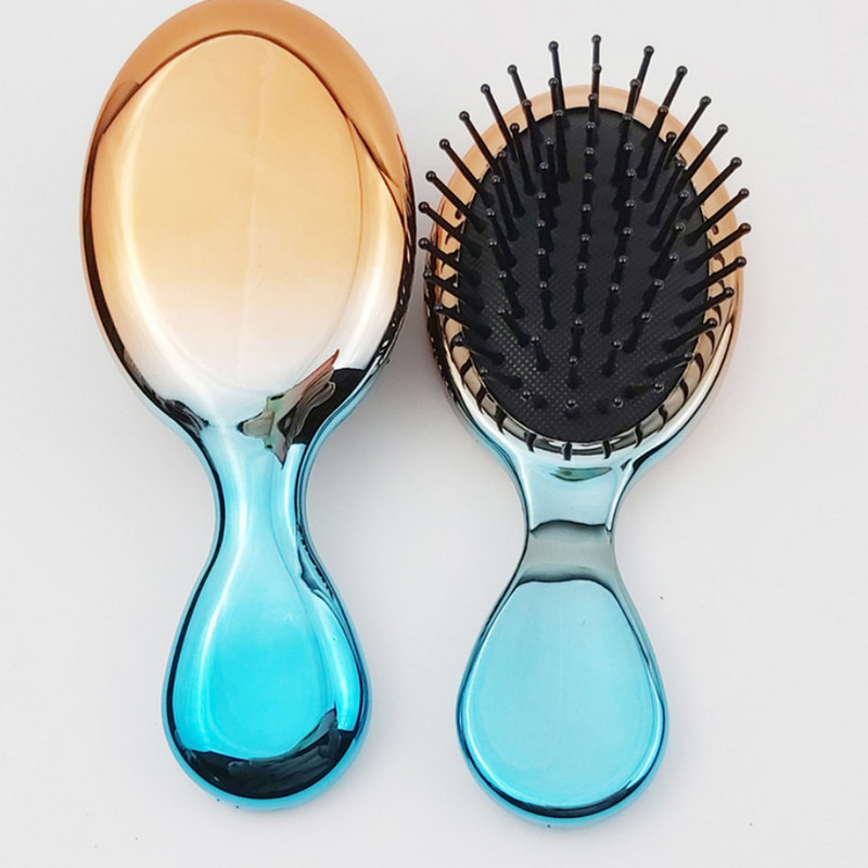 Plaukų šepetys su ventiliacija formavimo didelių plokščių šukos Antistatinis plaukų šepetys Kirpėjo įrankiai Masažo šepečiai plaukams Moterims Vyrams Vaikų Plaukų šukos