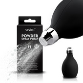 1 buc sticlă de pulverizare cu pulbere reîncărcabilă pentru salon de coafură, barber Baircut, pulbere de talc, recipient pentru instrumente de styling, accesorii cu ridicata