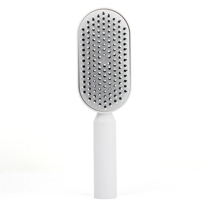 Masažinės šukos plaukų šepetys oro pagalvėlė Vieno klavišo savaime išsivalančios plaukų šukos Profesionalios galvos odos šukos, oro pagalvės šukos plaukams