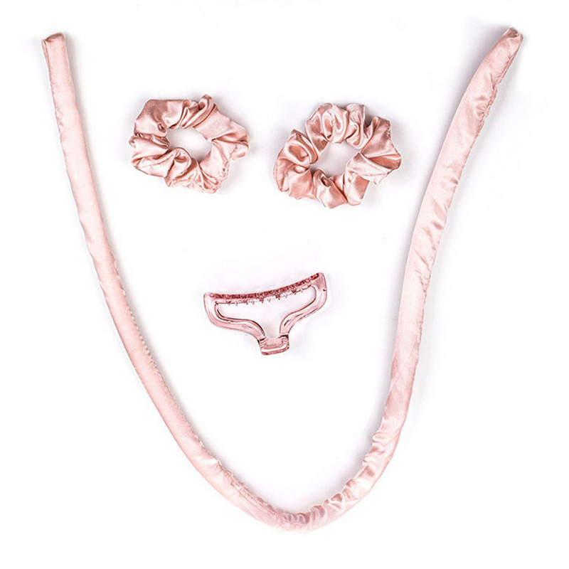 Bigudiuri de păr fără căldură Fără căldură, fără daune Onduleturi în spirală pentru păr lung, dens, rar, tijă de ondulare pentru dormit Face părul moale și strălucitor