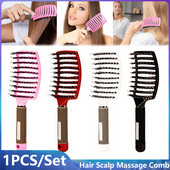 Originalus plaukų šepetys Magic Hair Comb Detangling plaukų šepetys Detangle Lice Masažinės šukos Moterims Tangle Kirpyklos Įrankiai