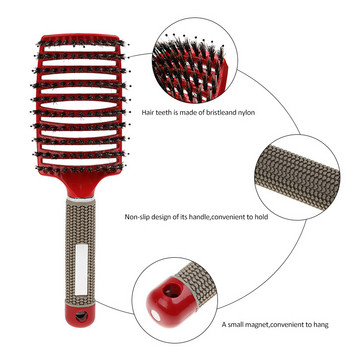 Оригинална четка за коса Magic Hair Comb Detangling Hair Brush Detangle Lice Massage Comb Women Tangle Инструменти за фризьорски салон