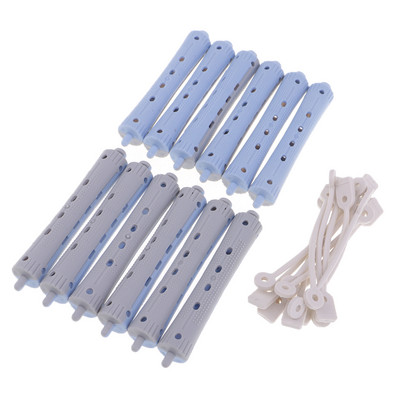 12 kom. Wave Hairstying Perm Šipke Uvijači Set frizerskih alata Set salonskih valjka za kosu Set kopči Alati za oblikovanje kose