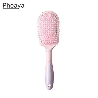 Pheaya veliki pločasti češalj Boja Airbag Češalj Njega kose Vlasište Četka za kosu Alat za oblikovanje Žene Muškarci Salonski dodaci