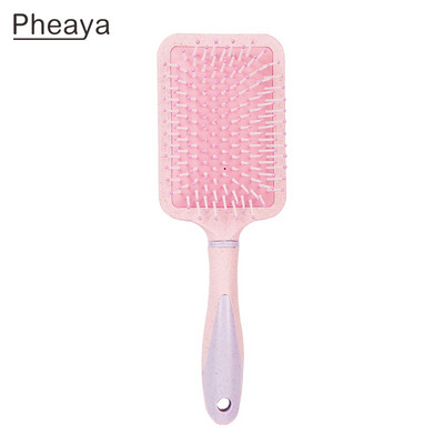 Pheaya veliki pločasti češalj Boja Airbag Češalj Njega kose Vlasište Četka za kosu Alat za oblikovanje Žene Muškarci Salonski dodaci