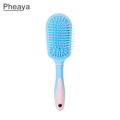 Pheaya veliki pločasti češalj Boja Airbag Češalj Njega kose Vlasište Četka za kosu Alat za oblikovanje Žene Muškarci Salonski dodaci