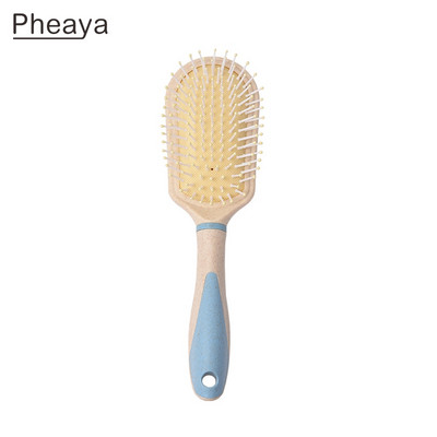 Pheaya veliki pločasti češalj Boja Airbag Češalj Njega kose Vlasište Četka za kosu Alat za oblikovanje Žene Muškarci Salonski dodaci