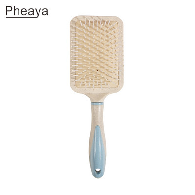 Pheaya veliki pločasti češalj Boja Airbag Češalj Njega kose Vlasište Četka za kosu Alat za oblikovanje Žene Muškarci Salonski dodaci